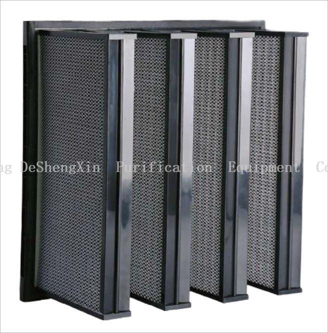 V-type chemical filter forAir conditioner unit (MAU) 