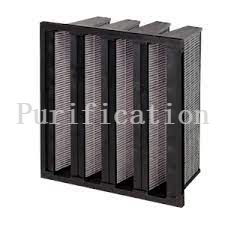V-type chemical filter forAir conditioner unit (MAU) 