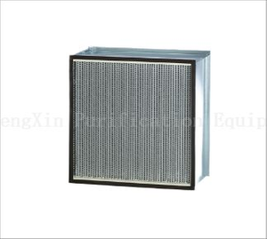 High-Efficiency Box-Type Partitioned Filters