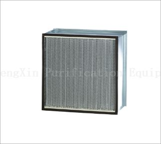 High-Efficiency Box-Type Partitioned Filters
