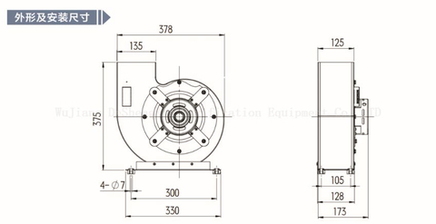 DSX-EC200(DSX-EC200H100N8P1A-1) EC ப்ளோவர் ஃபேன்