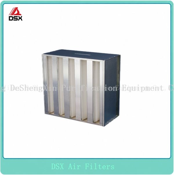 High air volume box type HEPA filter