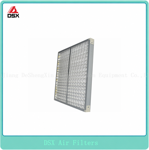 F9 Medium-Efficiency Pleated Panel Filter (Foldable)