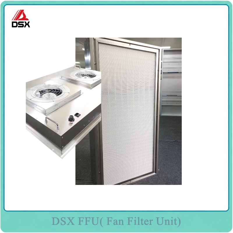 FFU (unit&eacute; de filtre de ventilateur) rempla&ccedil;able c&ocirc;t&eacute; pi&egrave;ce 